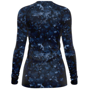 Chokefish™ Long Sleeve Rashguard Camouflage Woman's Shirt-014